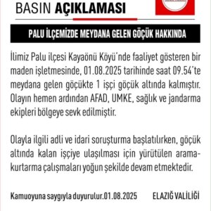 elazigda maden gocugu arama kurtarma devam ediyor bJWNhI2K