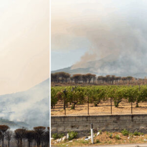 italyanin napoli kentinde ormanlik alanda cikan yangina mudahale ediliyor wB7T3X5l