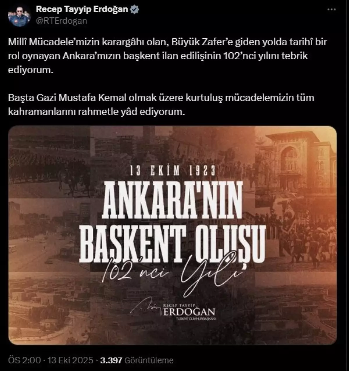 cumhurbaskani erdogan ankaranin baskent ilan edilisinin 102 yilini kutladi wxMgFGxZ.jpg